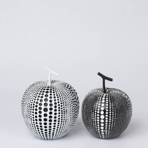 CERAMIC ORNAMENT(EAT26DZ8-6) WHITE DOMINATING