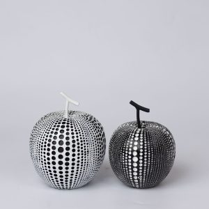 CERAMIC ORNAMENT(EAT26DZ8-5) BLACK DOMINATING